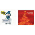 Winter Theme Microfiber Cleaning Cloth - Dye Sublimation (4"x7")